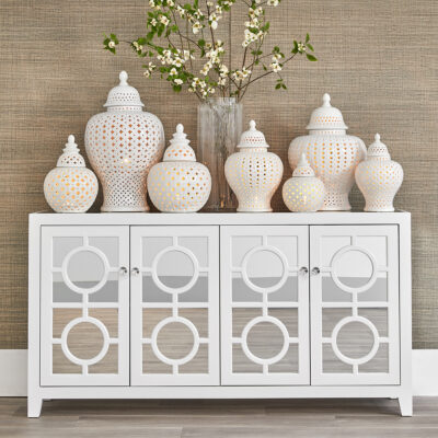 Stockton Mirrored Buffet Sideboard For Contemporary homes