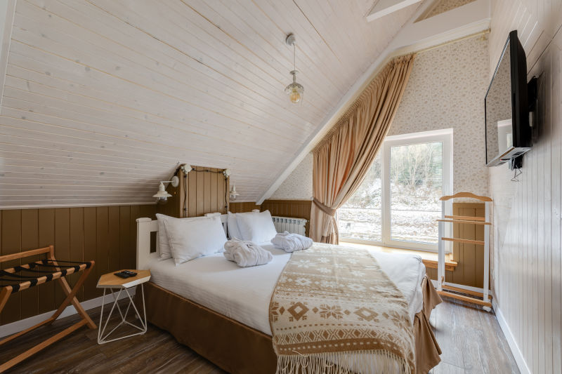 Hamptons Style Home Guest Bedroom