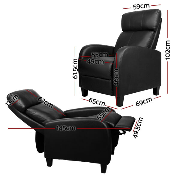 RECLINER A1 BK AB 01