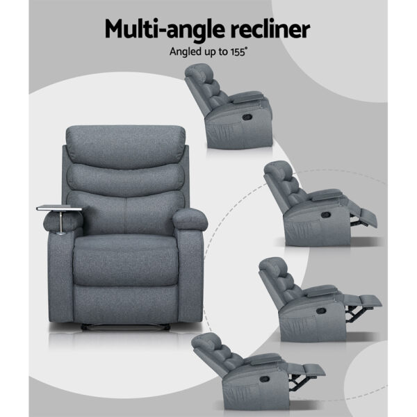 RECLINER A12 LIN GY 04