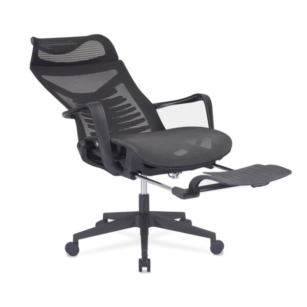 V255 ECGX K339L egcx k339l ergonomic office chair seat adjustable height deluxe mesh chair back support footrest 659757 03