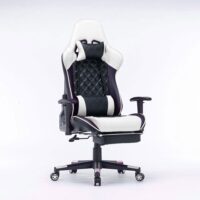 V255 GCHAIR 32 WH gaming chair ergonomic racing chair 1650 reclining gaming seat 3d armrest footrest 993002 00