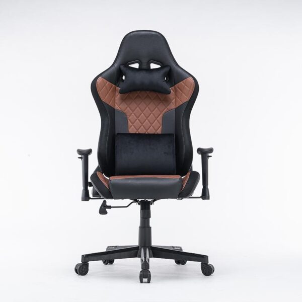V255 GCHAIR 34 BBLACK 7 rgb lights bluetooth speaker gaming chair ergonomic racing chair 1650 reclining gaming seat 4d armrest footrest black 643560 10