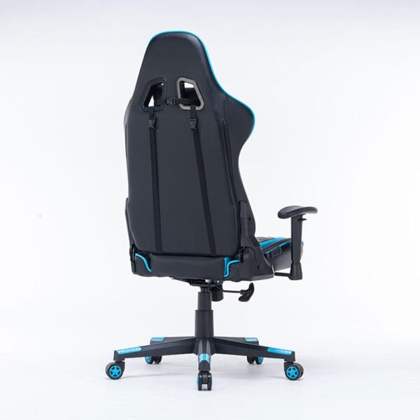 V255 GCHAIRBK 32 gaming chair ergonomic racing chair 1650 reclining gaming seat 3d armrest footrest black 191531 03