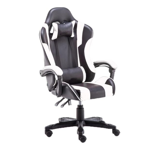 V255 LGCHAIR BLACK gaming chair office computer seating racing pu executive racer recliner large 161997 02