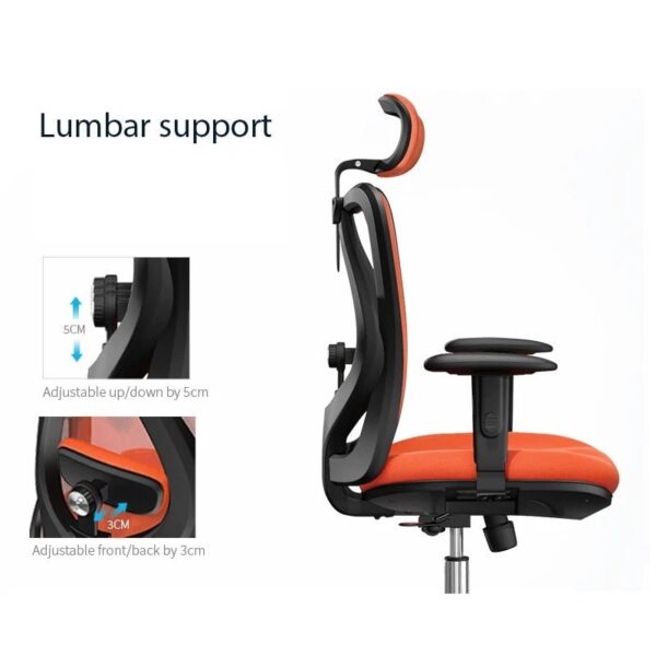 V255 SIHOO M18 025 BK sihoo m18 ergonomic office chair computer chair desk chair high back chair breathable3d armrest and lumbar support 325873 10