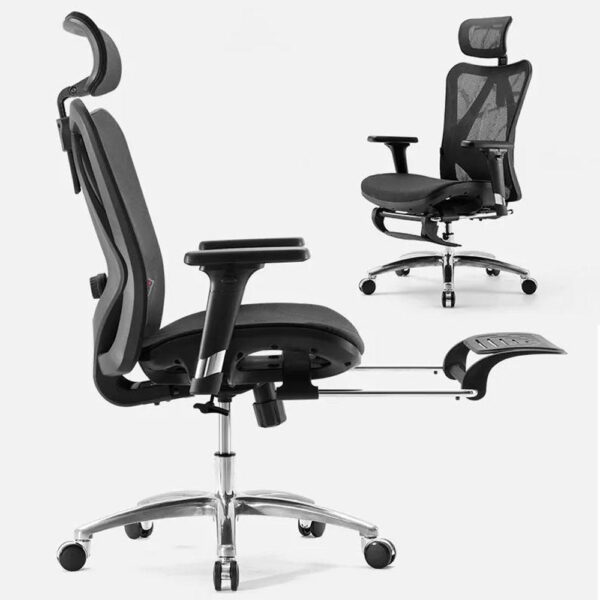 V255 SIHOO M57 BK FT sihoo m57 ergonomic office chair computer chair desk chair high back chair breathable3d armrest and lumbar support 347584 00