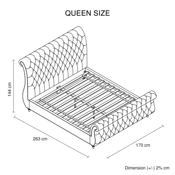 V43 BED ELS QBG Elsa 20Queen 20Size