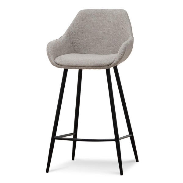 BS6683 SE 68cm Fabric Bar Stool Beige 2