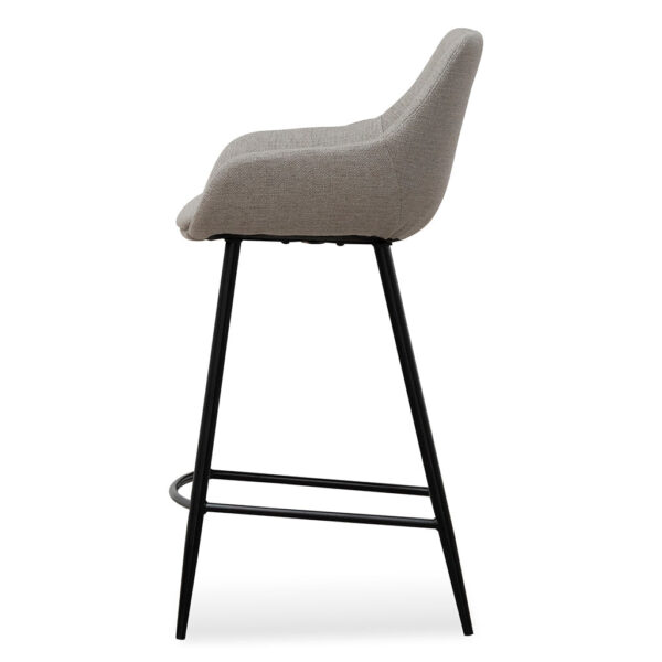 BS6683 SE 68cm Fabric Bar Stool Beige 3