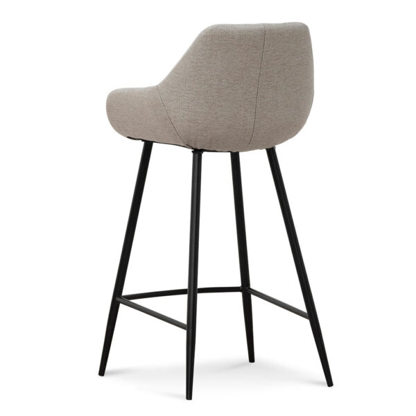 BS6683 SE 68cm Fabric Bar Stool Beige 4