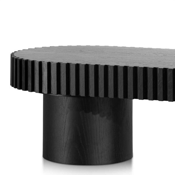 CF6424 CN Quintin 1.4m Wooden Coffee Table Black 3