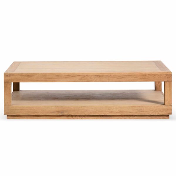 CF6630 CH 1.4m Wooden Coffee Table Distress Natural 1