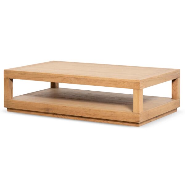 CF6630 CH 1.4m Wooden Coffee Table Distress Natural 3