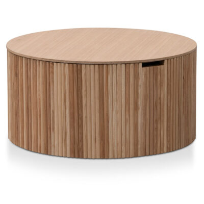 CF6850 DW 70cm Round Coffee Table Natural 2