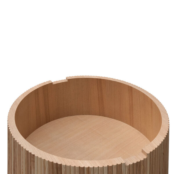CF6850 DW 70cm Round Coffee Table Natural 4