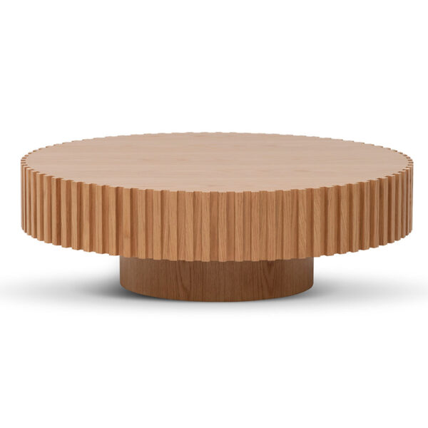 CF6860 CN Oak Round Coffee Table Natural 4