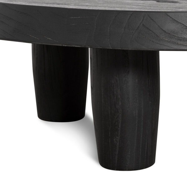 CF6952 NI 100cm Round Coffee Table Black 8