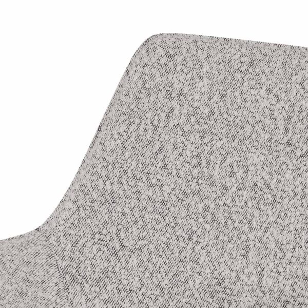 DC6876 SEx2 Set of 2 Dining Chair Charcoal Boucle 8