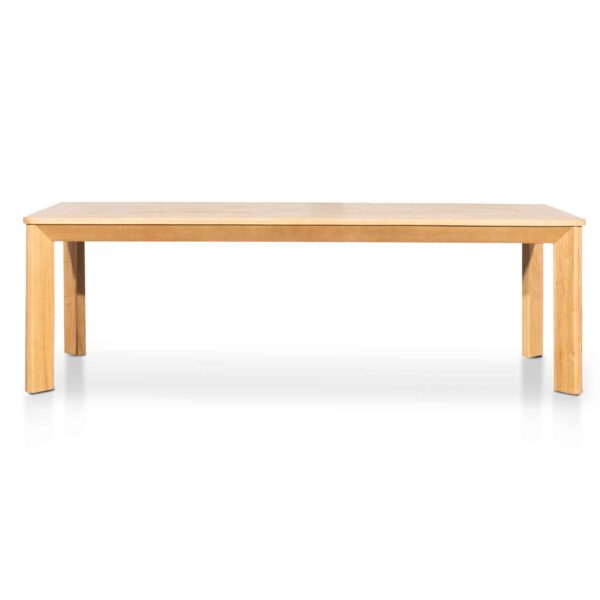 DT6400 CH Sandoval 2.4m Wood Dining Table Elm Distress Natural 1