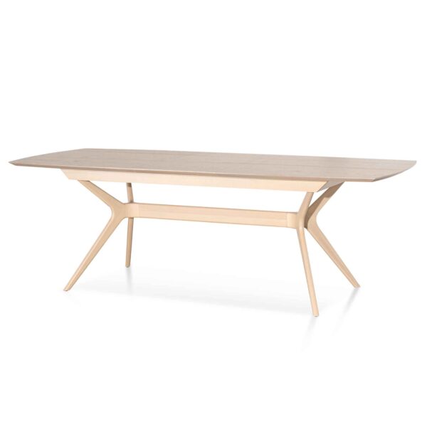 DT6502 VN Nora Extendable Dining Table Natural 2