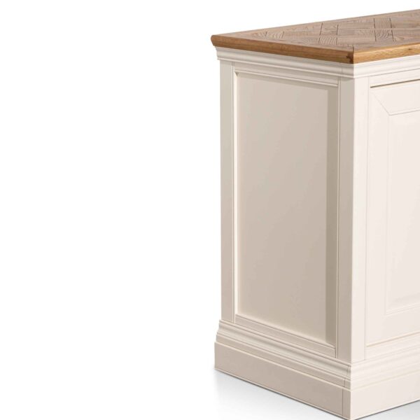 DT6511 VN Fulton 1.8m Sideboard Unit White With Natural Top 7