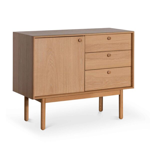 DT6641 VN Kenston Narrow Wooden Sideboard and Buffet Natural 3 1