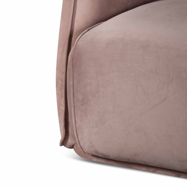 LC2403 Troy Fabric Armchair Blush 7