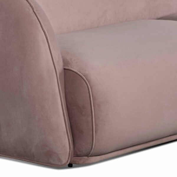 LC6188 Troy 3 Seater Sofa Blush 8