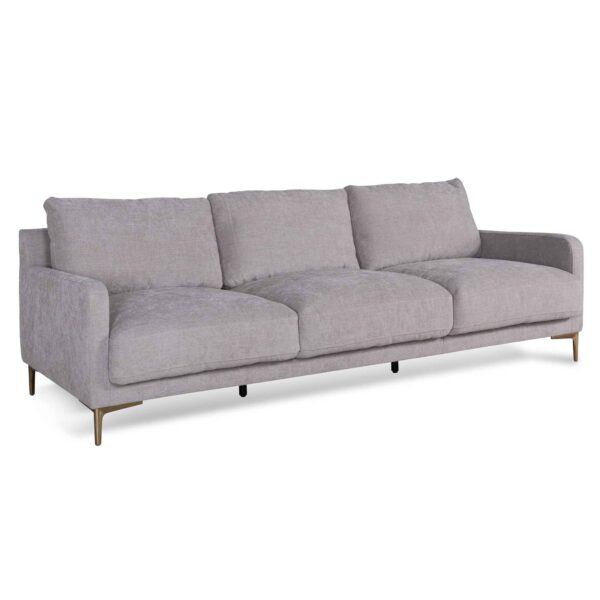 LC6559 KSO 4 Seater Fabric Sofa Oyster Beige 3