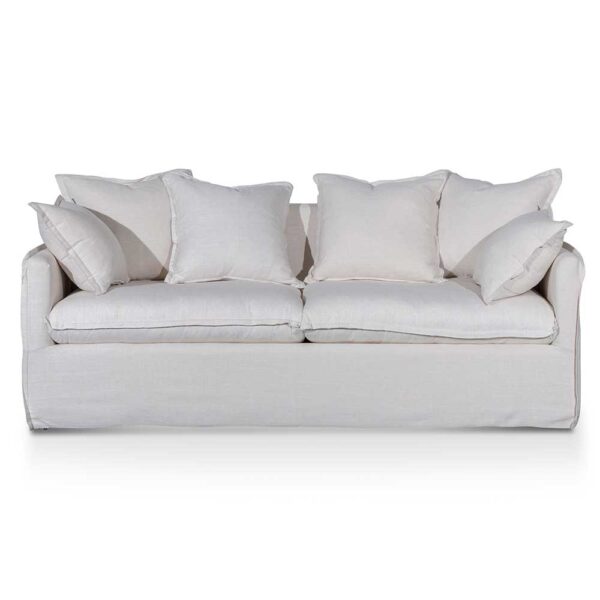LC6623 CA Candice 3 Seater Sofa Linen Beige 1