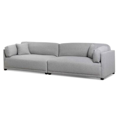 LC6649 CA Mullen 4 Seater Fabric Sofa Grey 2