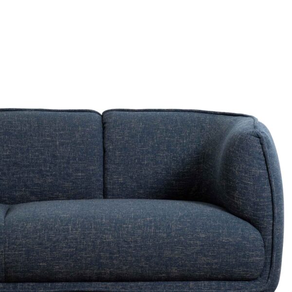 LC6651 KSO 3 Seater Fabric Sofa Dark Blue 4