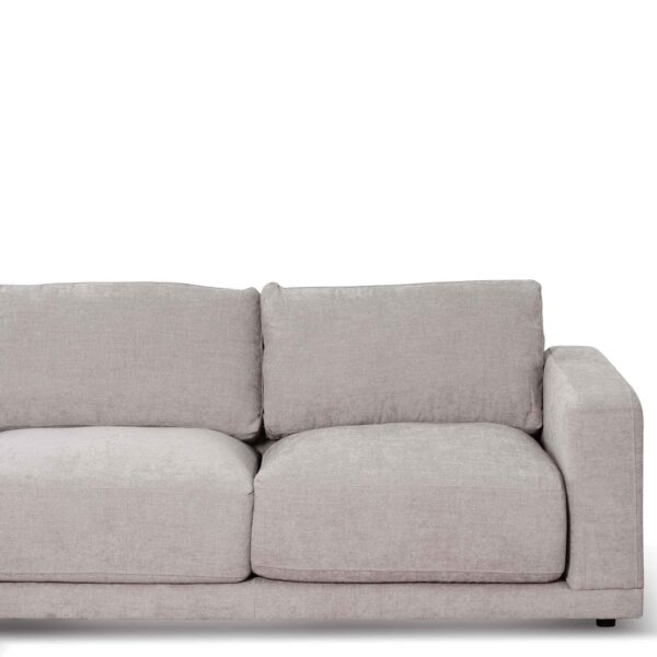 LC6660 KSO 3 Seater Left Chaise Sofa Oyster Beige 4