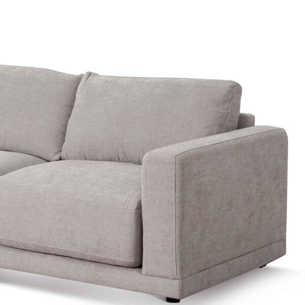 LC6660 KSO 3 Seater Left Chaise Sofa Oyster Beige 6