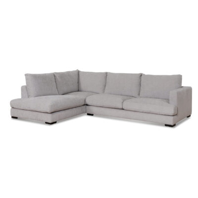 LC6815 KSO 4 Seater Fabric Left Chaise Sofa Oyster Beige 3