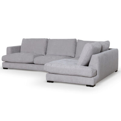 LC6816 KSO 4 Seater Fabric Right Chaise Sofa Oyster Beige 2
