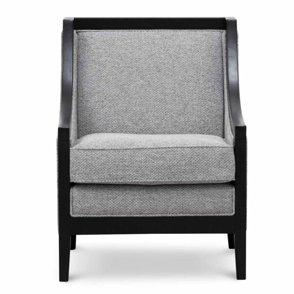 LC6838 CA Fabric Armchair Sterling Charcoal 1