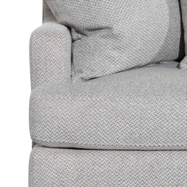 alana 3 seater right chaise fabric sofa grey LC6373 CA 8