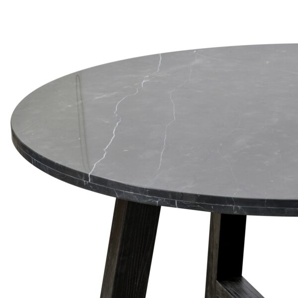 dt1038 carlson black marble dining table 4