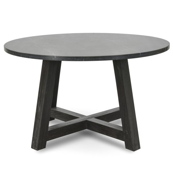dt1038 carlson black marble dining table 6