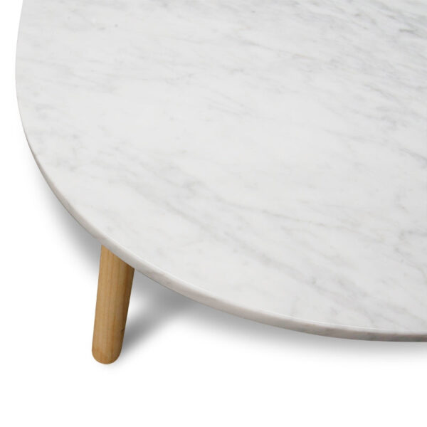 hamilton marble dining table natural based dt2011 sd zoom 3