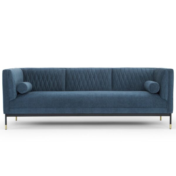 janie 3 seater fabric sofa dusty blue LC6245 04