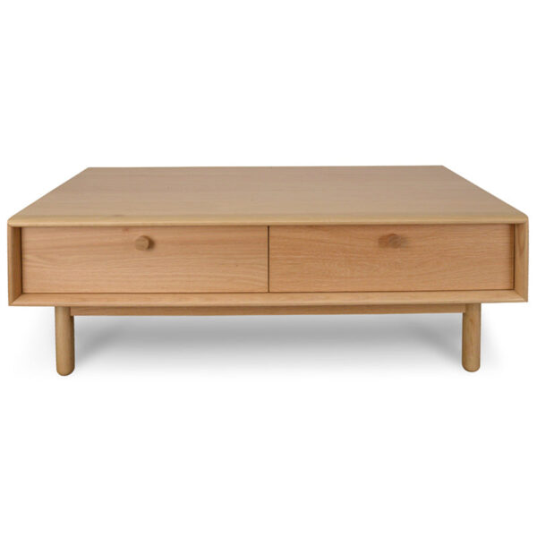 kenston coffee table with drawers natural CF2013 VN front