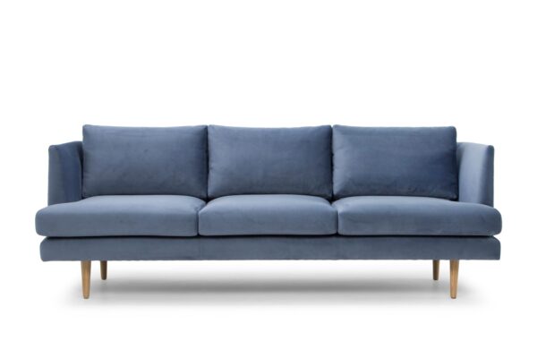 lc761 denmark 3 seater sofa dust blue 5