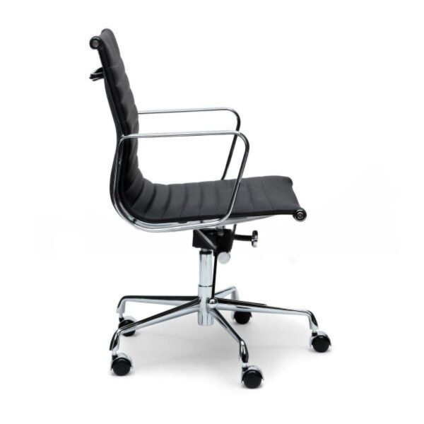 management leather office chair eames replica black 2