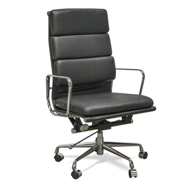 oc104 soft pad executive office chair eames replica black 2