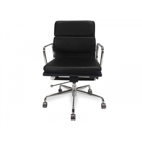 soft pad management office chair eames replica black 3 2