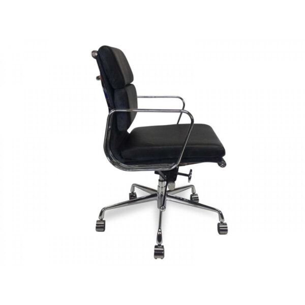 soft pad management office chair eames replica black 4 2
