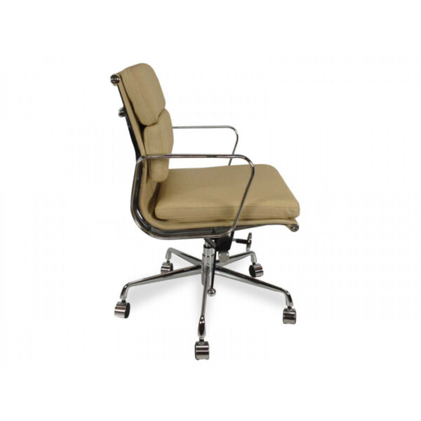 soft pad management office chair eames replica light brown 5 2
